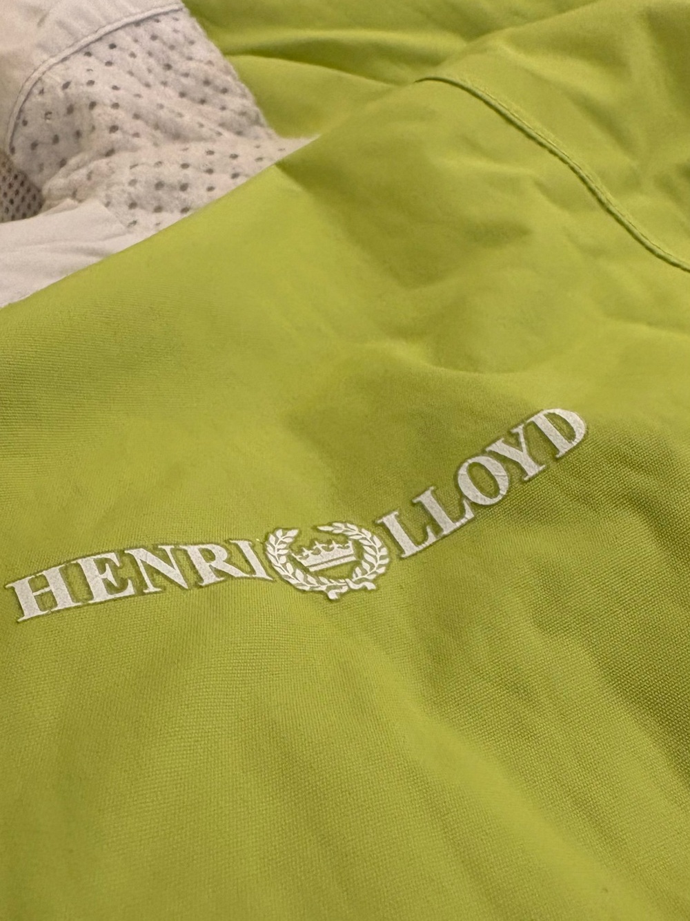 Henri Lloyd womans Bright lime sailing Jacket